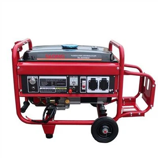 Přenosný Benzínový Generátor S Kolem