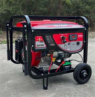 Domácí pohotovostní přenosný benzinový generátor s automatickým spouštěním 5kw