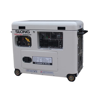 Přenosný třípalivový generátor s výkonem 10 000 W